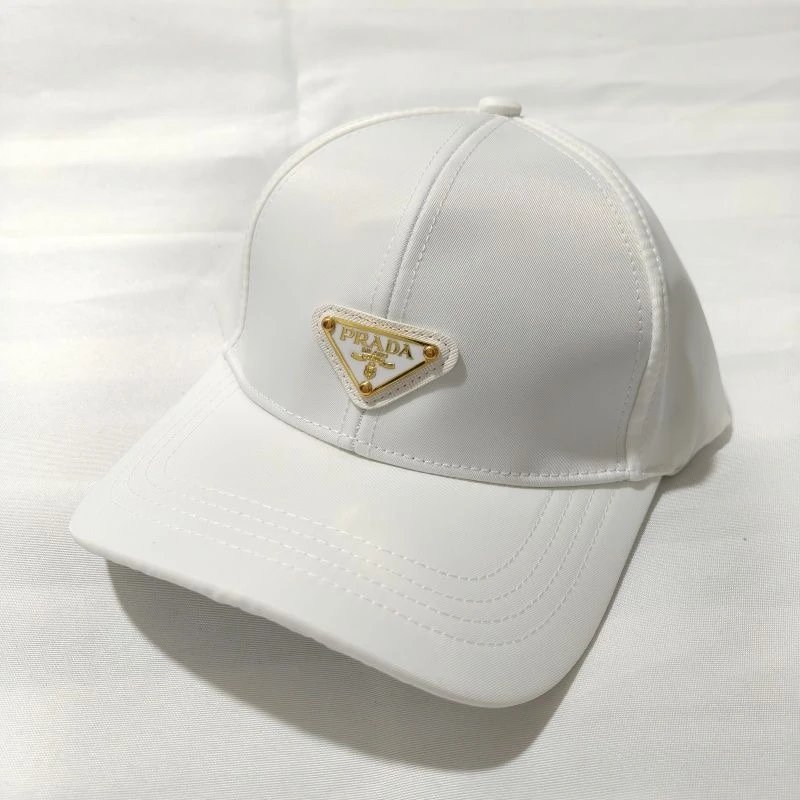 Prada Hats Logo Baseball Cap image 8