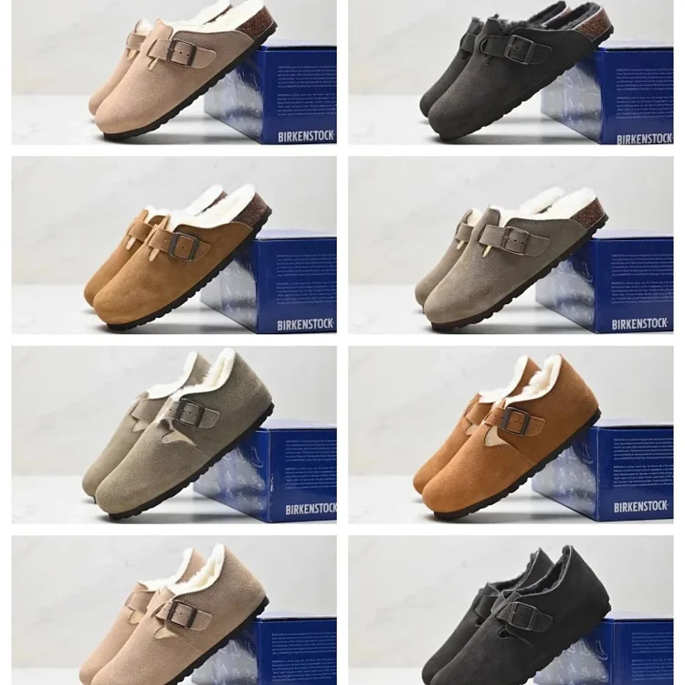 Birkenstock Boston Plush Slippers