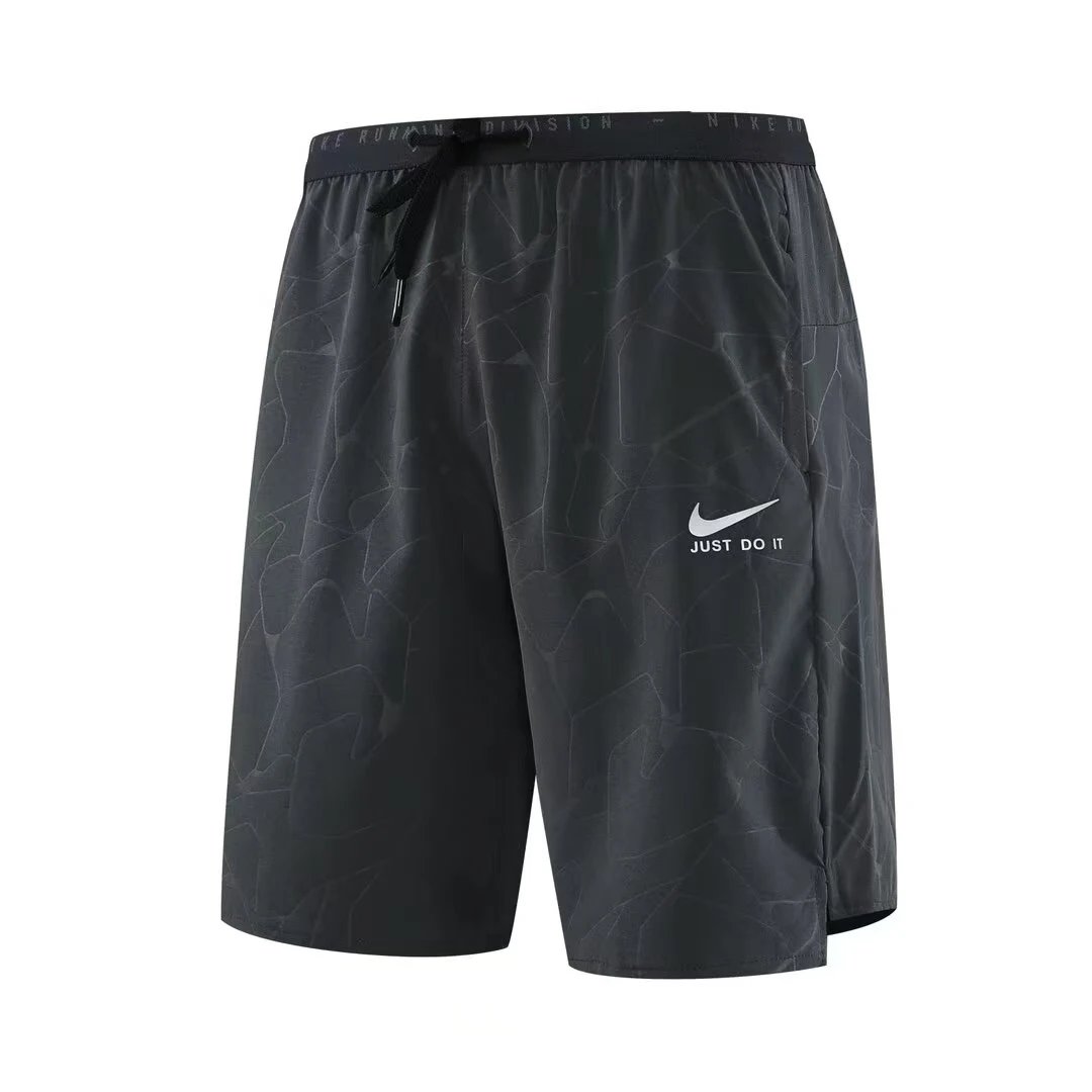 Nike Running Division Geometric Print Black Shorts - 4