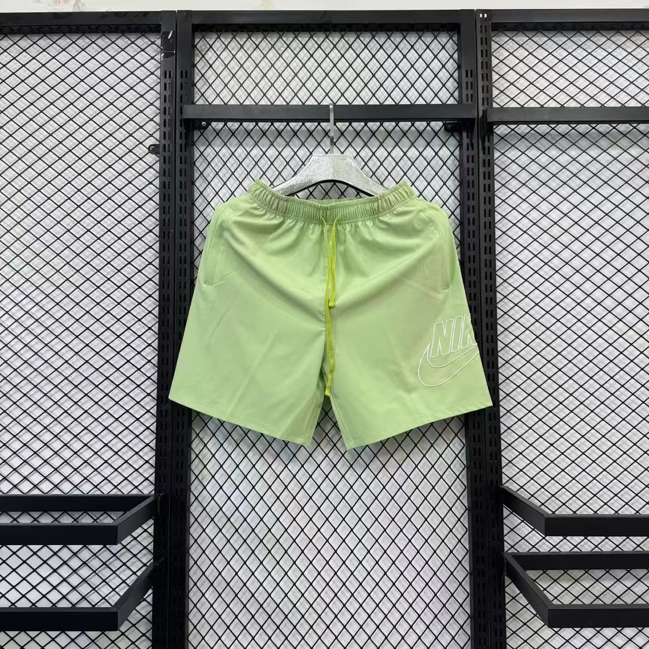 Nike Running Division Geometric Print Black Shorts - 5