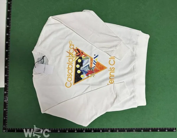 Casablanca Casa Blanca Graphic Hoodie Black - 9