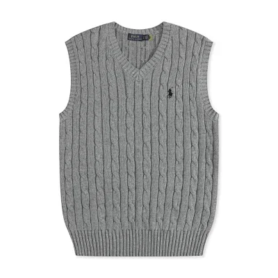 Polo Ralph Lauren Vests Custom Fit V-Neck Sweater Vest product detail image 9