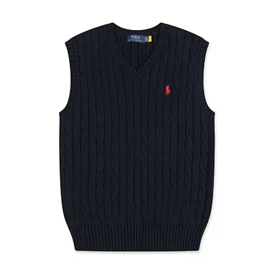 Polo Ralph Lauren Vests Custom Fit V-Neck Sweater Vest product detail image 8