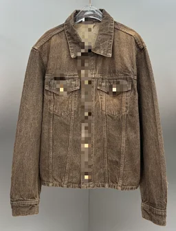 thumbnail for L Washed denim jacket