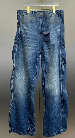 thumbnail for L wave jeans