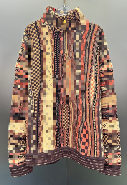 L Jacquard Sweater