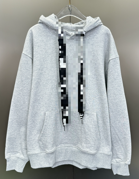 C Logo Drawstring Hoodie