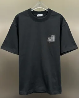 thumbnail for L 黑白刺绣T恤