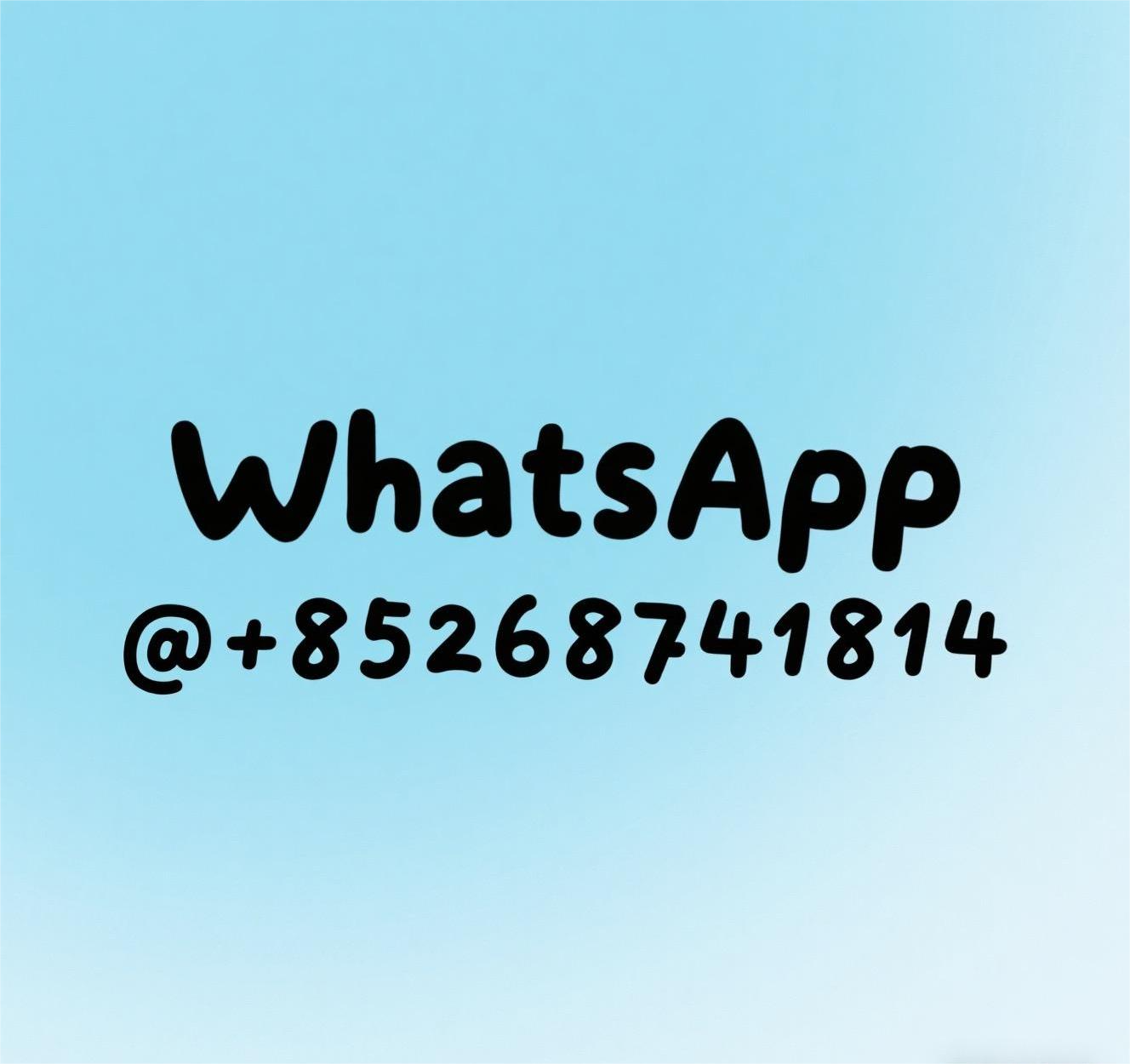 WhatsApp+852 68741814