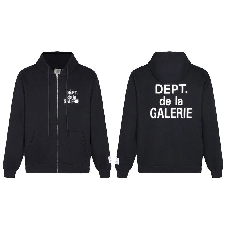 Zip Vintage Letter Hoodie photo 3