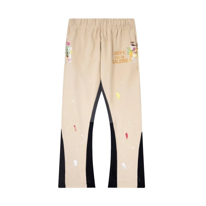 Splatter Graffiti Letter Vintage Long Pants photo 6