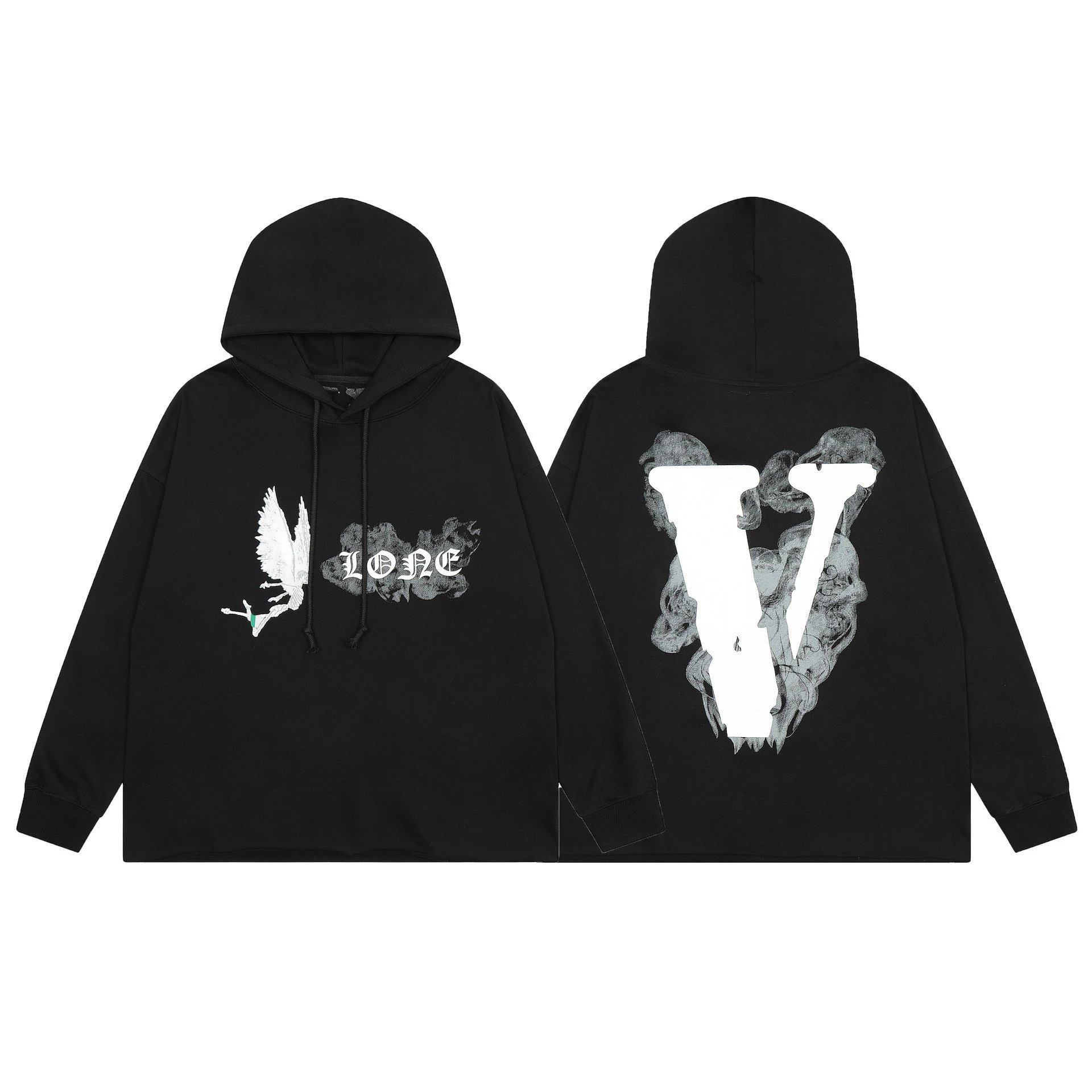 V-Shape Couple Hooded Sweatshirt photo 8