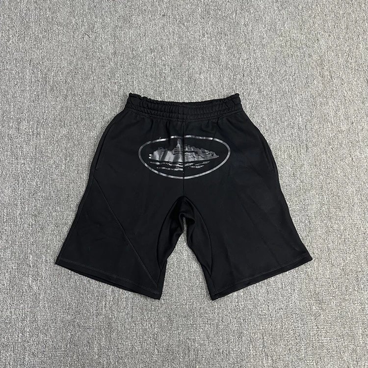 Black gray shorts