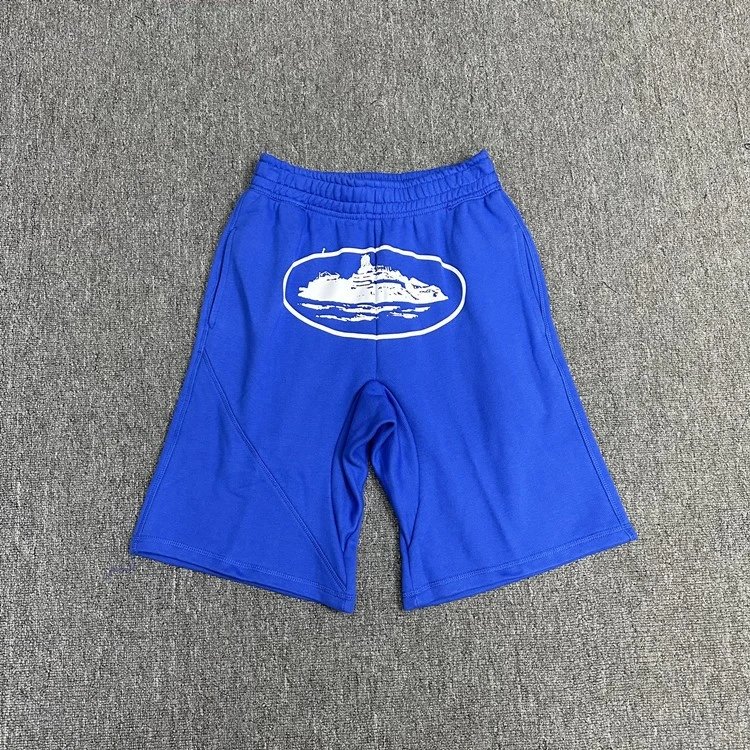 Color blue shorts