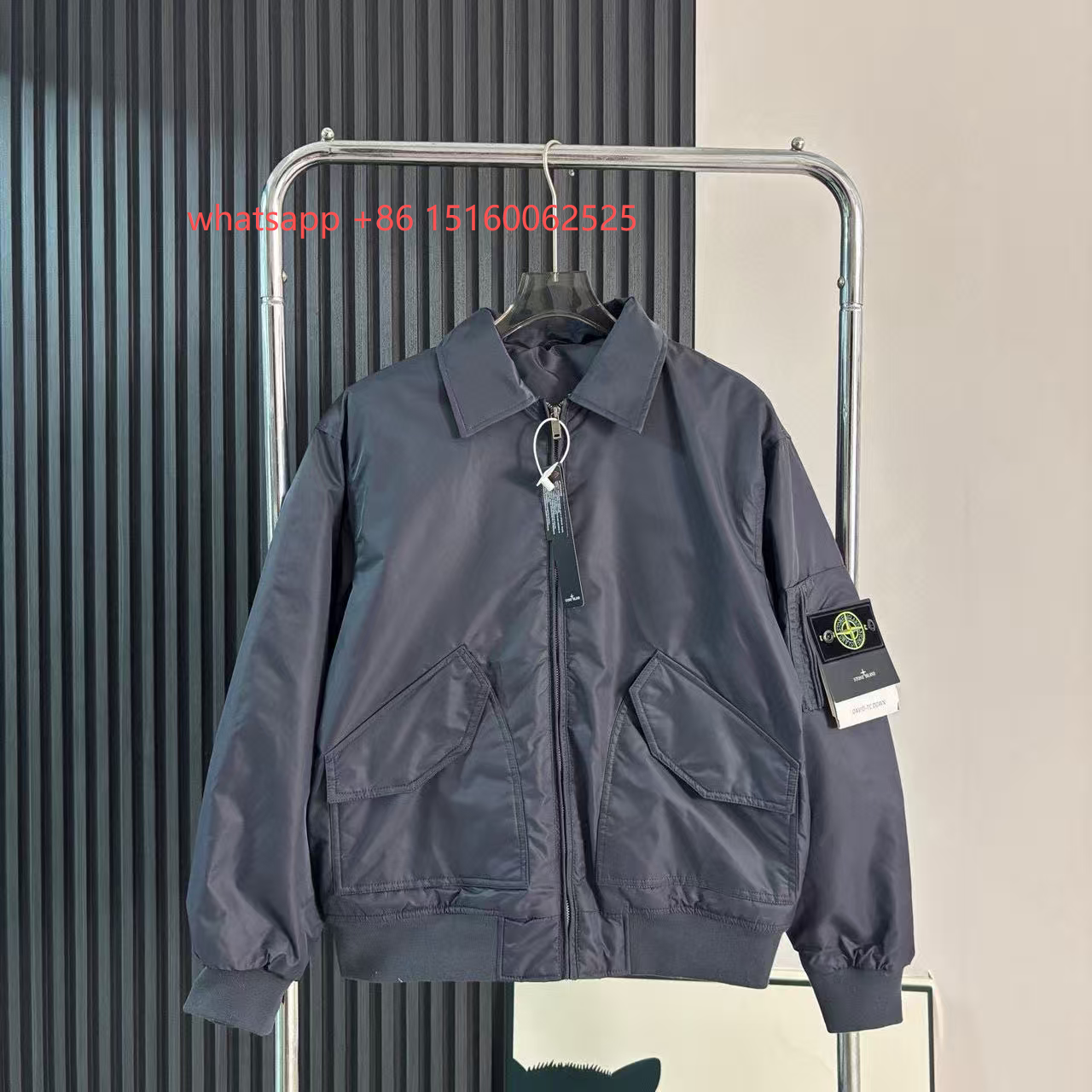 Stone Island Shadow Project Nylon Metal Jacket Dark Gray Outerwear