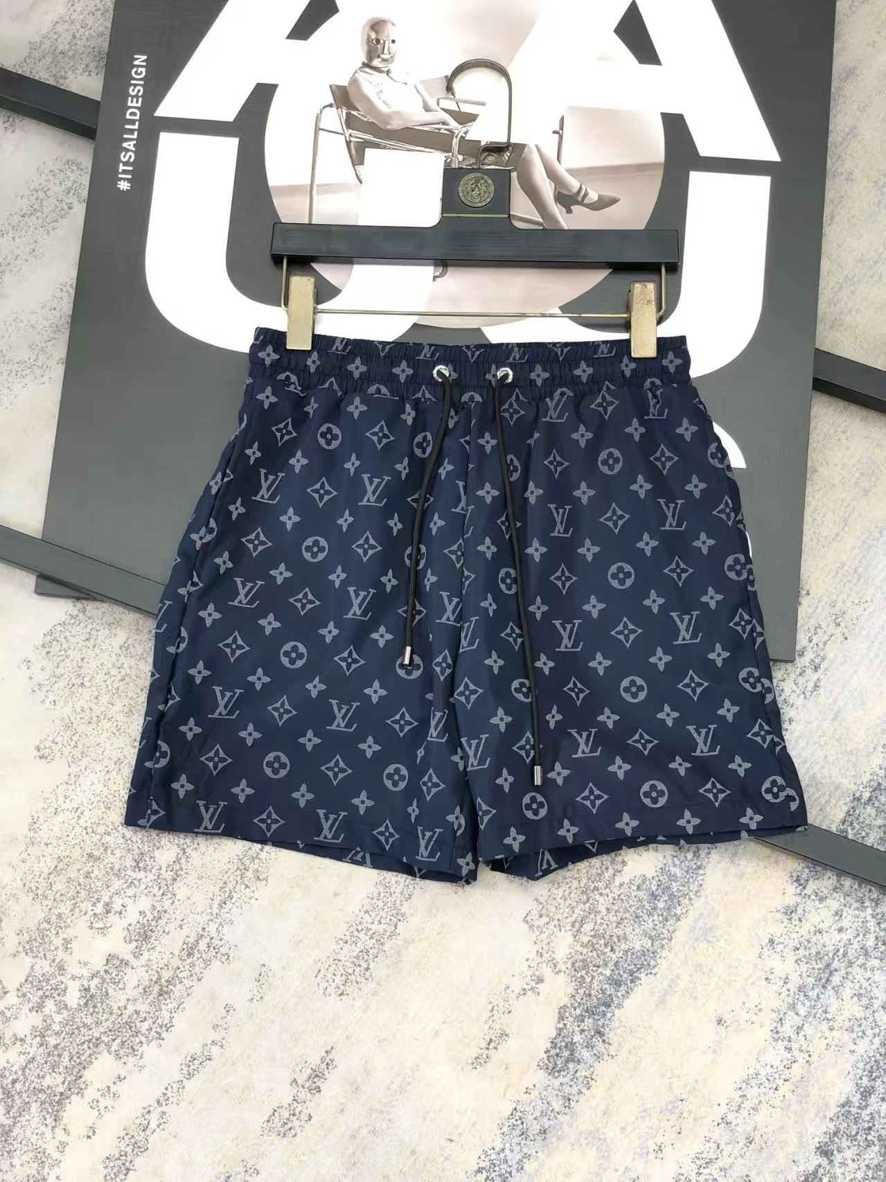 Blue Shorts