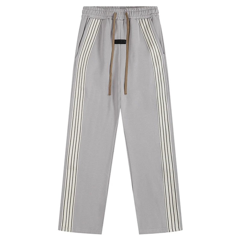 Velvet striped gray