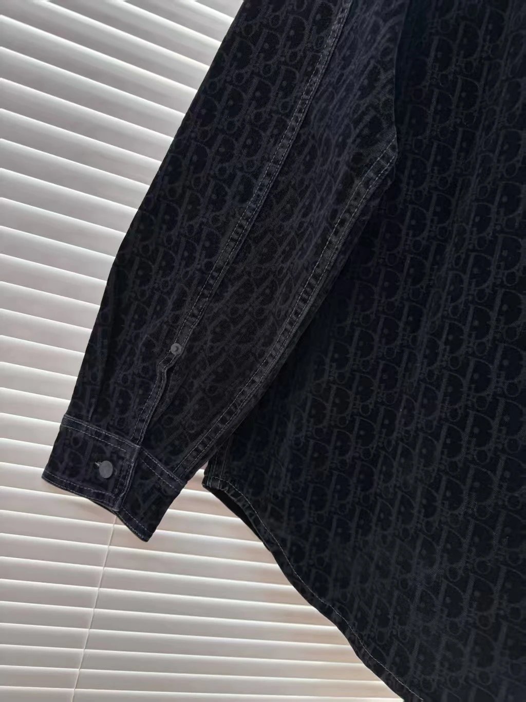 Dior Oblique Print Cropped Pants Navy - 7