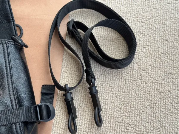 Balenciaga Explorer Camera Bag Black Crossbody Bag - 3