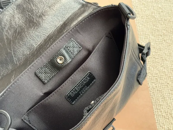 Balenciaga Explorer Camera Bag Black Crossbody Bag - 4