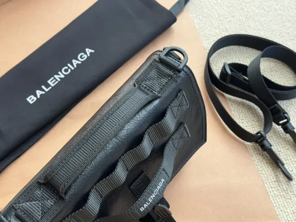 Balenciaga Explorer Camera Bag Black Crossbody Bag - 7