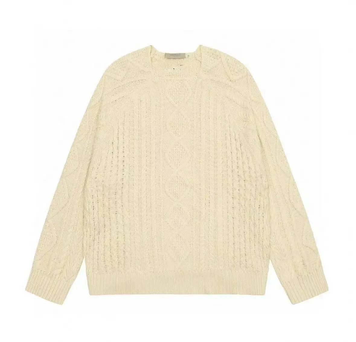 Burberry Knitwear Cable-Knit Crewneck Sweater image 2