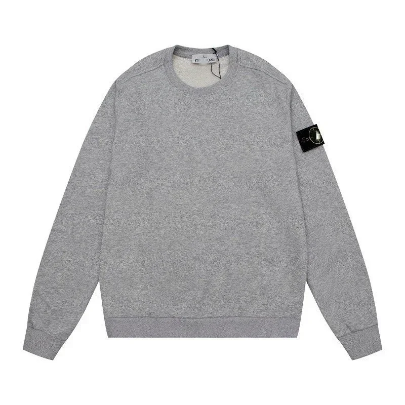 Stone Island Grey Crewneck Sweatshirt