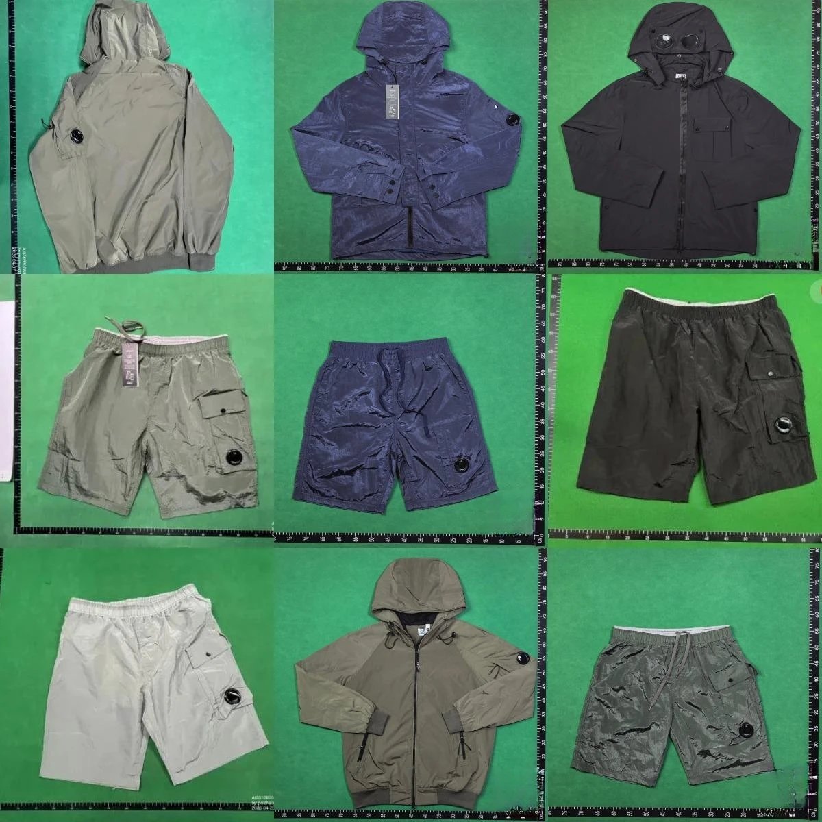 C.P jacket shorts suit