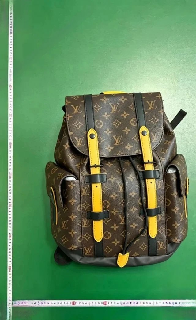 MCM Backpacks Visetos logo-print studded backpack image 2