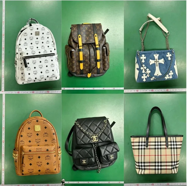 MCM Backpacks Visetos logo-print studded backpack product detail image 1