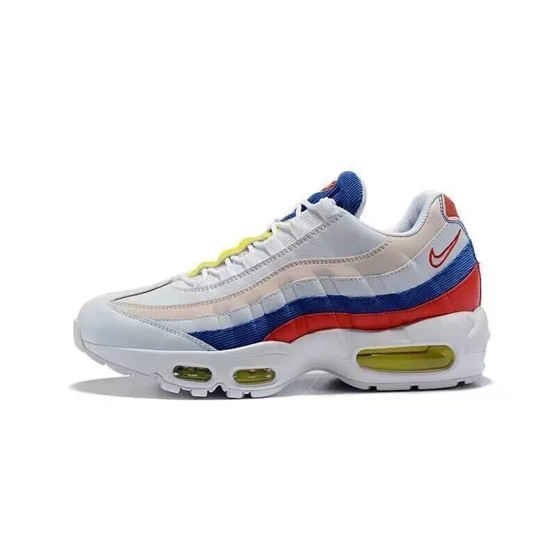 95 Silver, White and Red