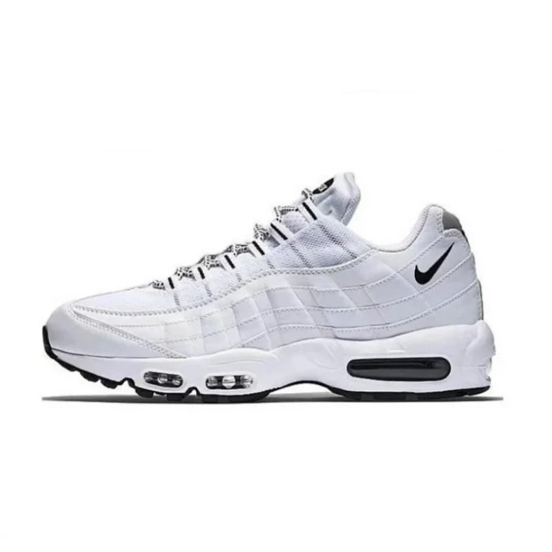 95 white with black background