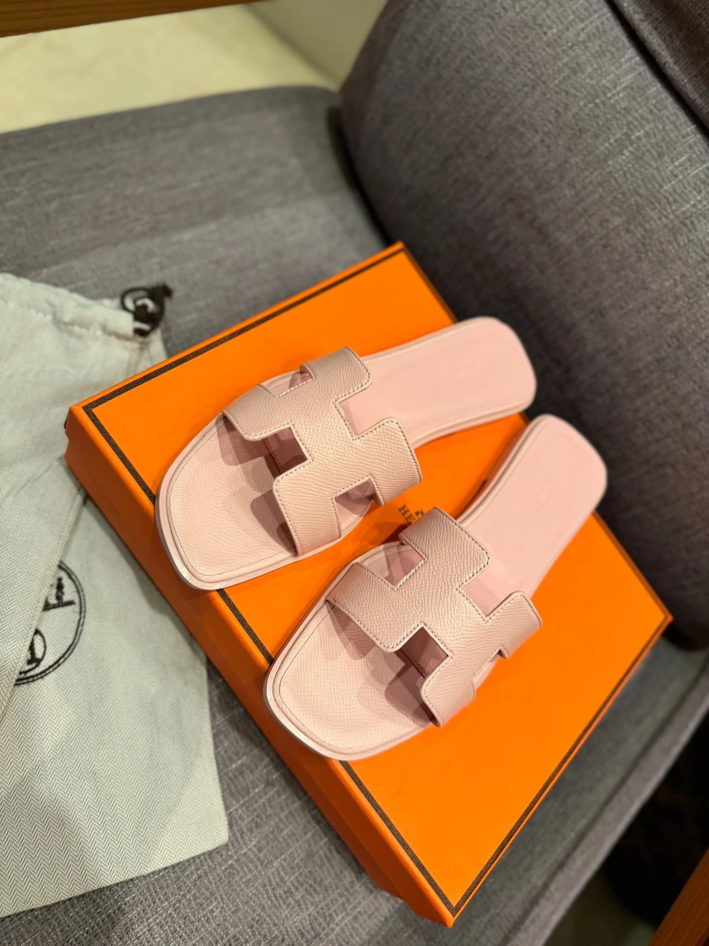 Light pink lychee pattern