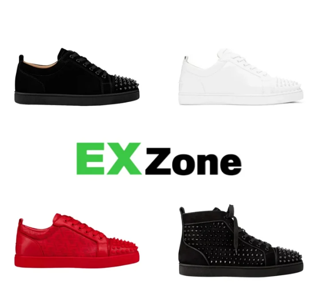 Christian Louboutin Sneakers Louis Junior Spikes low-top image 1