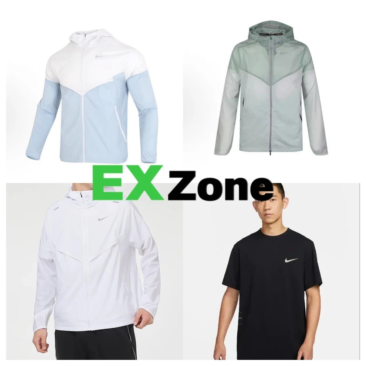 Nike Down Jackets Hooded quilted zip-up puffer jacket image 1