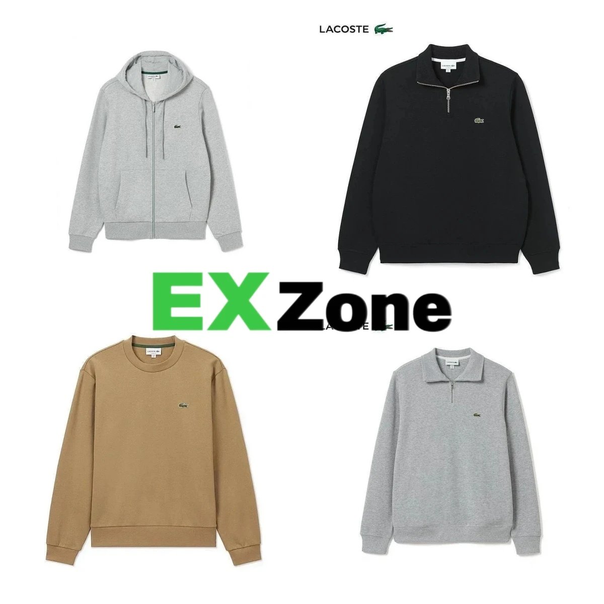 Lacoste Hoodies & Sweatshirts Crocodile-logo and image 1