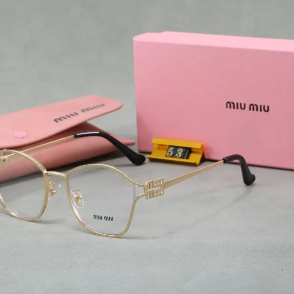 Miu Miu MM0295 Gold-Tone Optical Glasses - 1