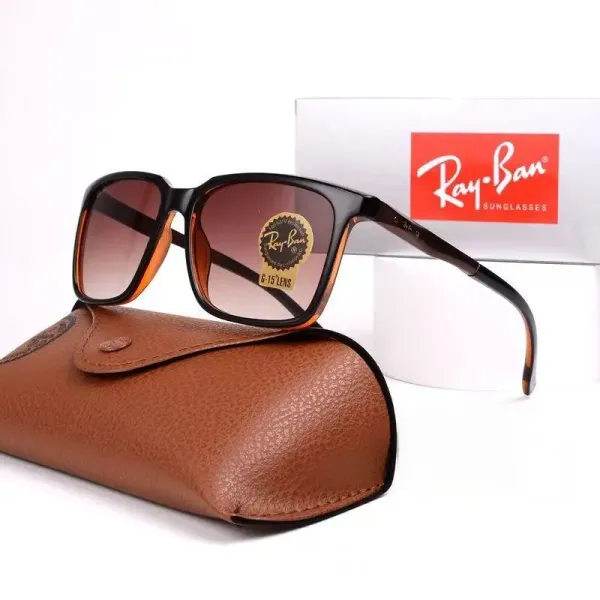 Ray-Ban Wayfarer Black Polarized Sunglasses - 4