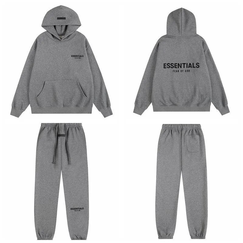 Fear of God Essentials Hoodie and Sweatpants Set Beige Hoodie - 5