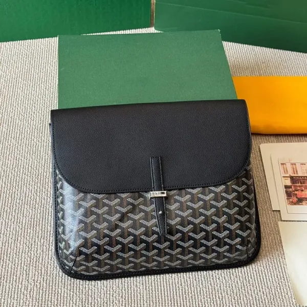 Goyard Saint-Louis PM Gray Monogram Clutch - 3