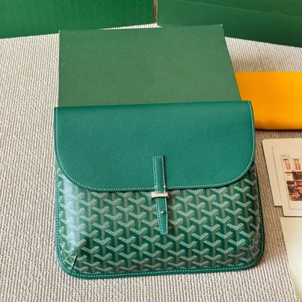 Goyard Saint-Louis PM Gray Monogram Clutch - 5