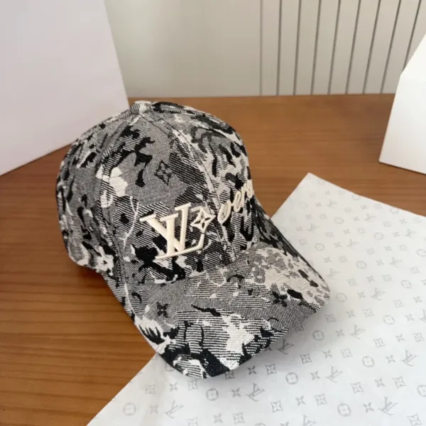 Louis Vuitton Monogram Denim Baseball Cap Multicolor - 4