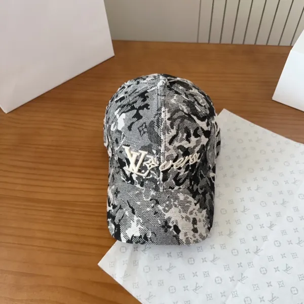Louis Vuitton Monogram Denim Baseball Cap Multicolor - 12