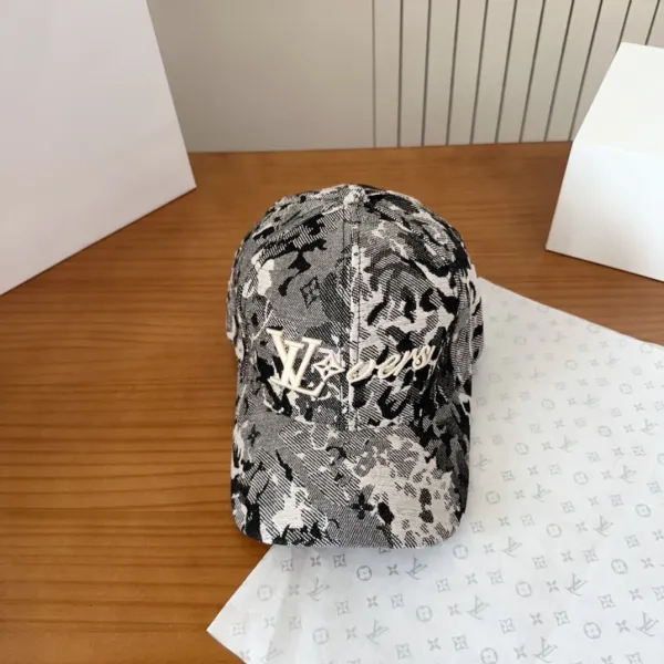 Louis Vuitton Monogram Denim Baseball Cap Multicolor - 10