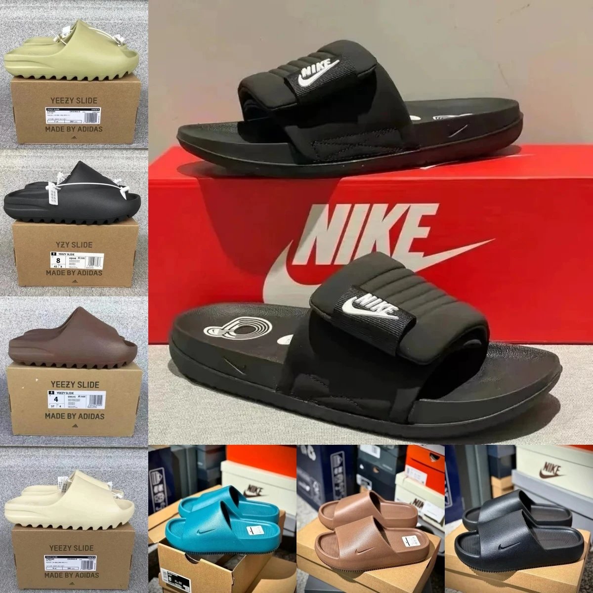 Nike / Yeezy Slide Sandals [27 styles]
