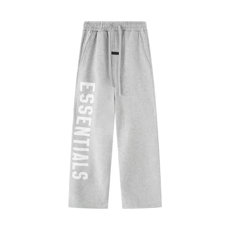 Fear of God Essentials Grey Wide Leg Pants