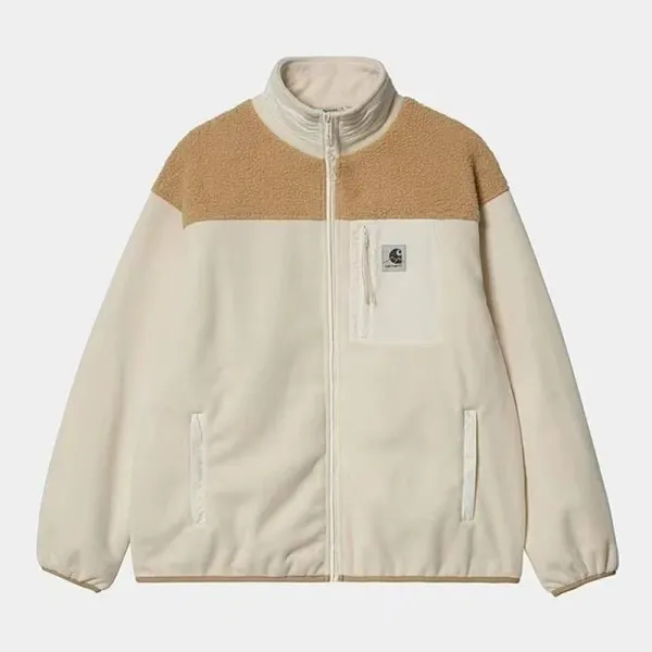 Carhartt WIP Sherpa Fleece Jacket Black/Charcoal Outerwear - 3