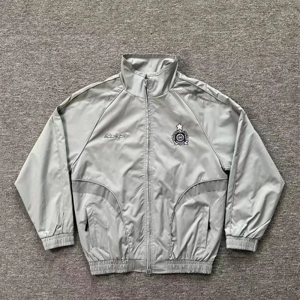 Dolce & Gabbana Police-Emblem Windbreaker Black Jacket - 5