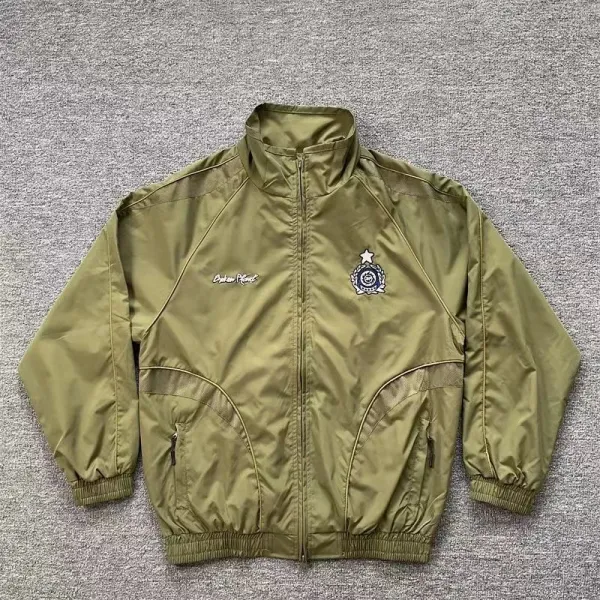 Dolce & Gabbana Police-Emblem Windbreaker Black Jacket - 3