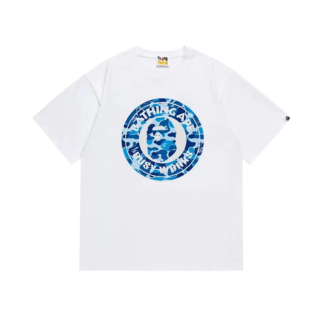 001 White Blue